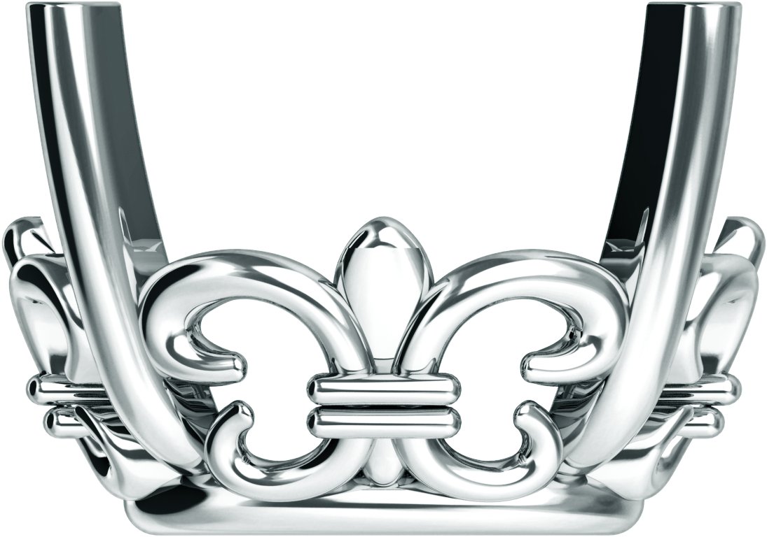 4-Prong Fleur-de-lis Basket Setting