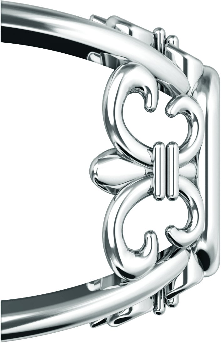 4-Prong Fleur-de-lis Earring Setting