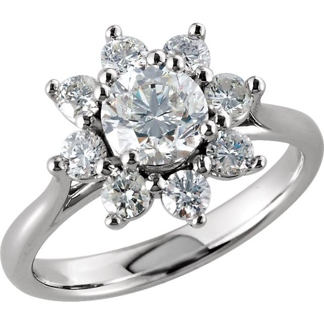 14k White Gold