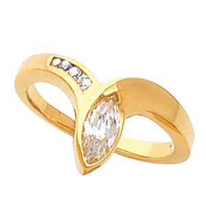 14K Yellow Gold Band