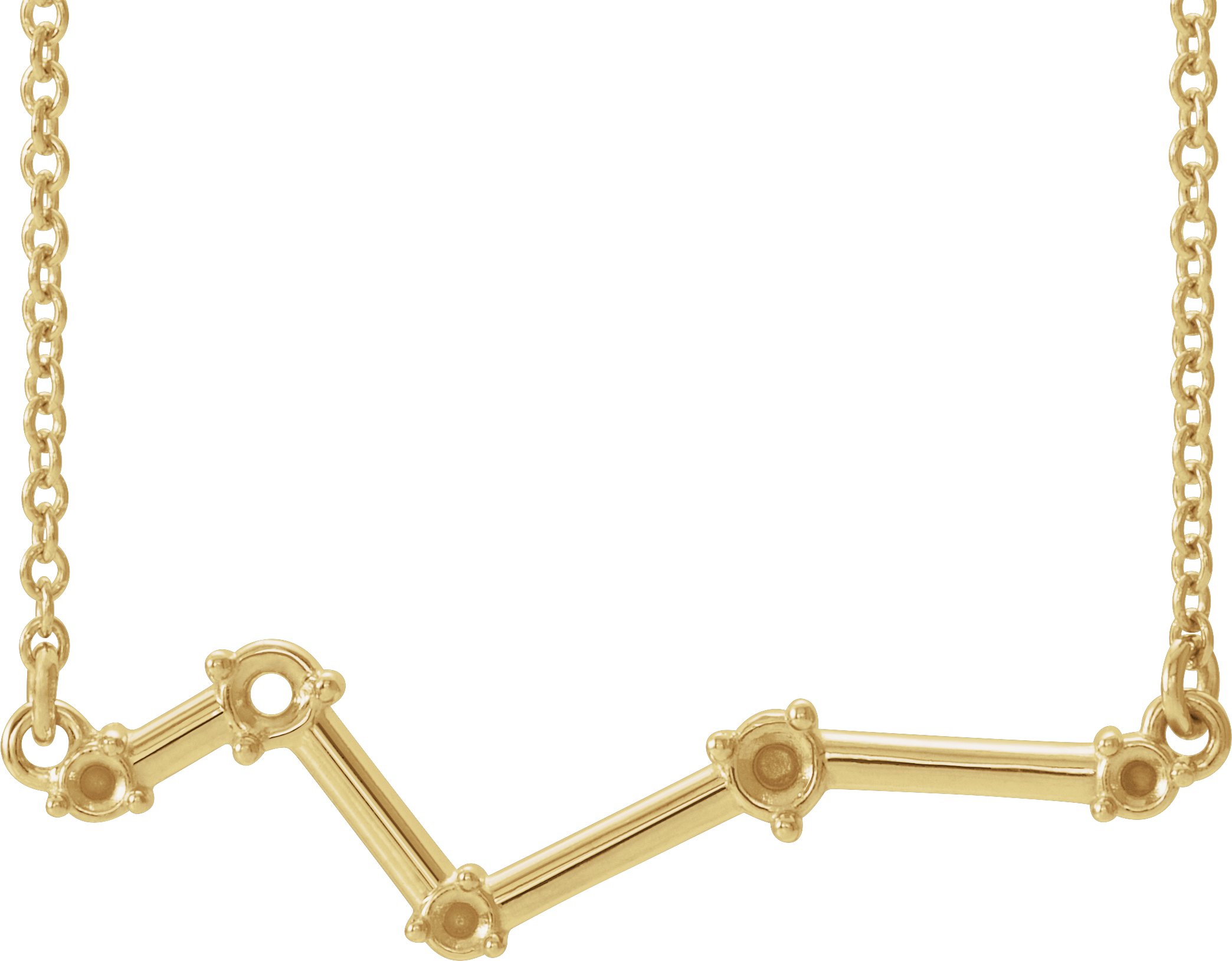 Constellation Bar Necklace or Center