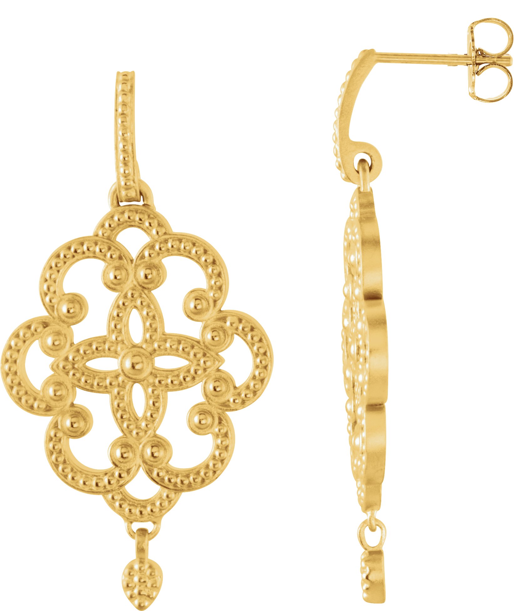 Granulated Earrings