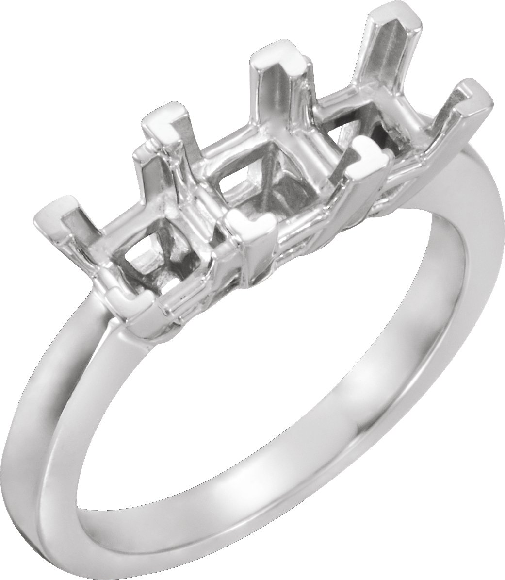Three-Stone Engagement Ring