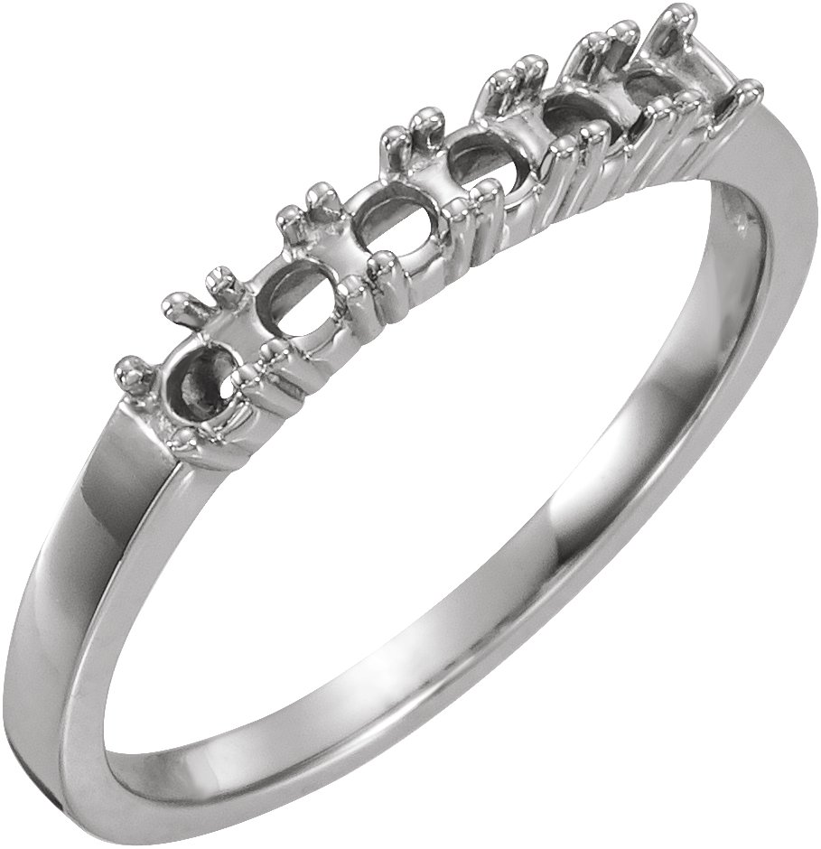 Six-Stone Anniversary Band