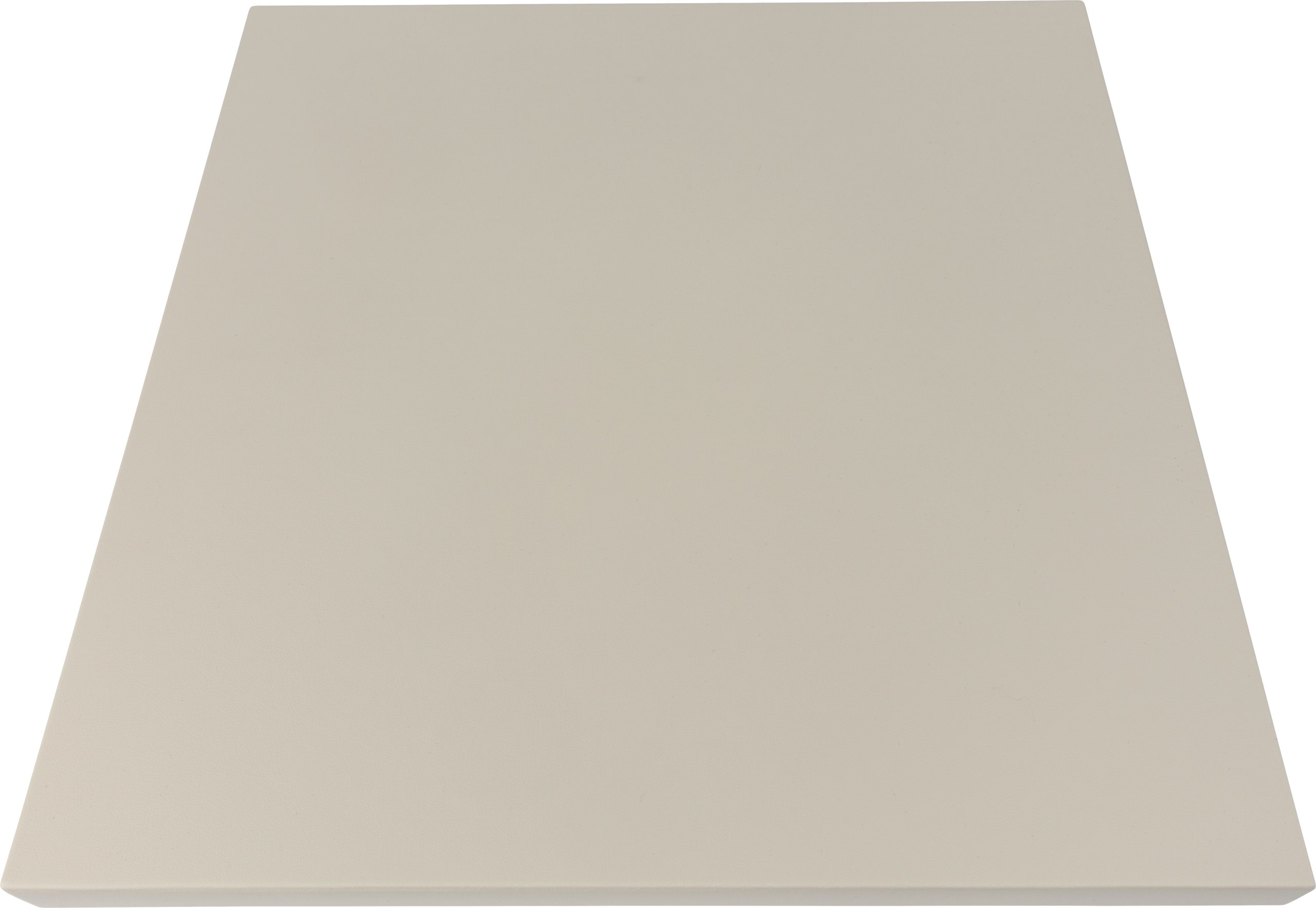 Beige Matte Leatherette Platform
