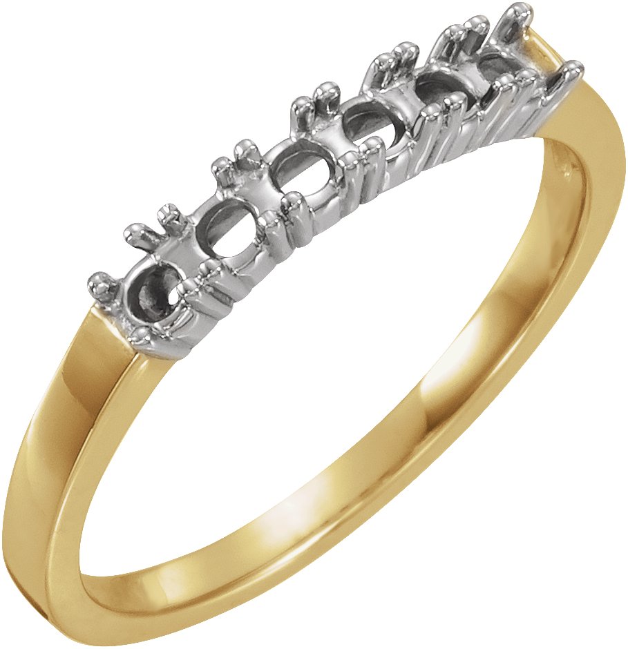 Six-Stone Anniversary Band