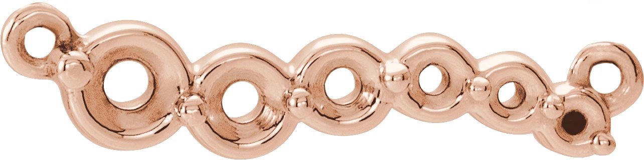 Graduated Curved Bar Necklace or Center