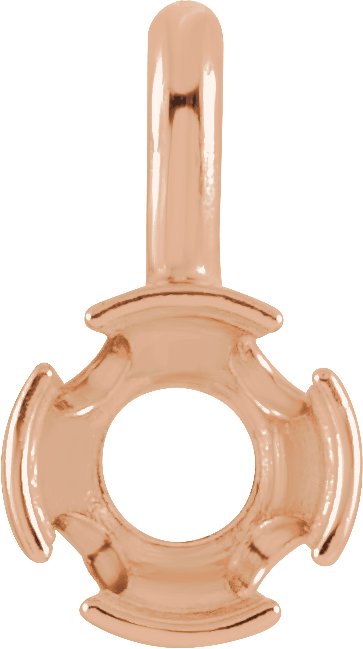 Bezel-Set Solitaire Pendant
