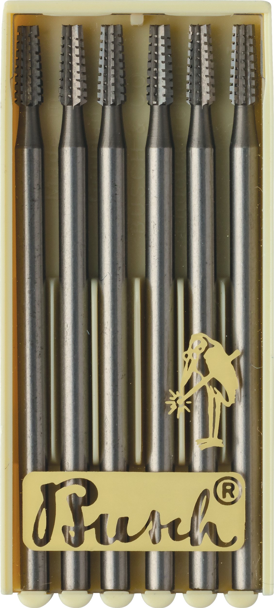 Busch® Square Cross Cut Cone Burs