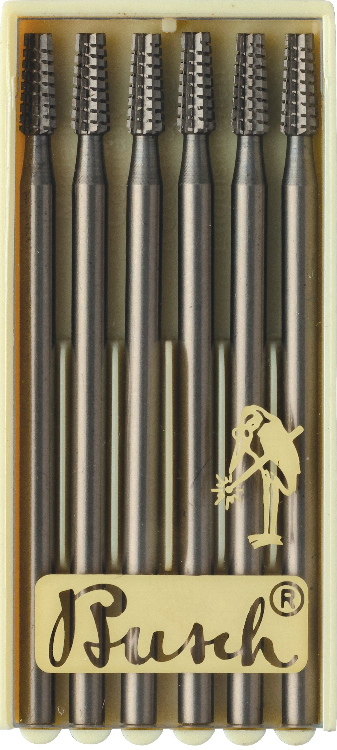 Busch® Square Cross Cut Cone Burs