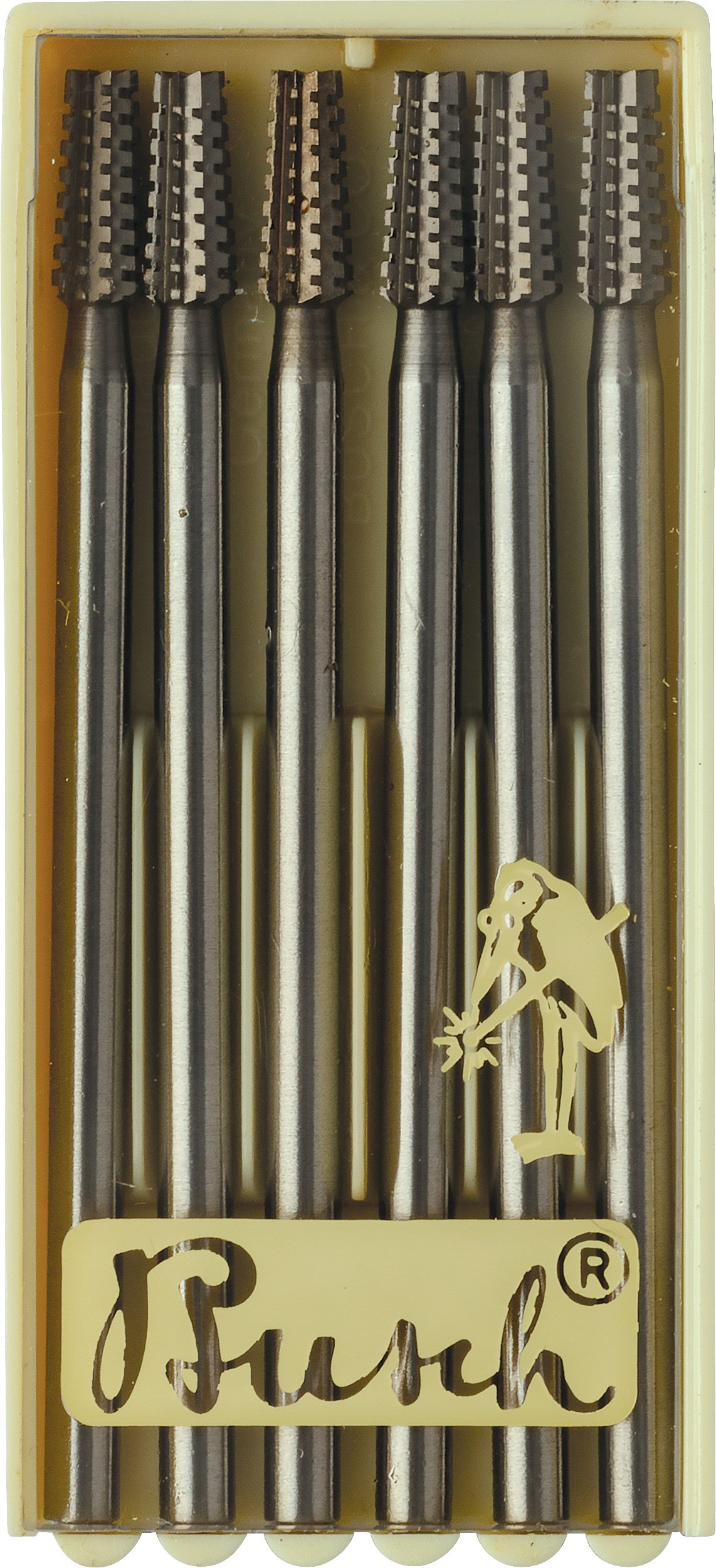 Busch® Square Cross Cut Cone Burs