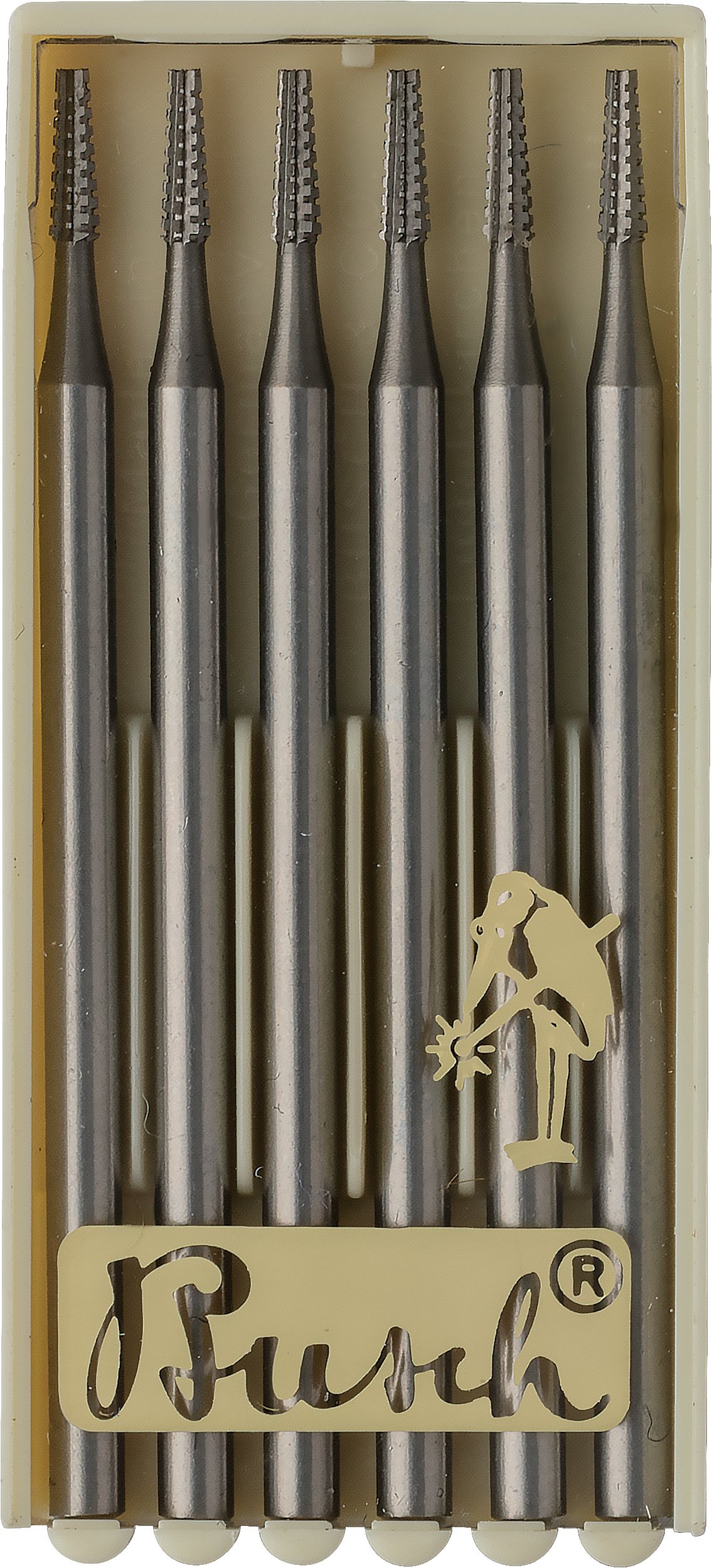 Busch® Square Cross Cut Cone Burs