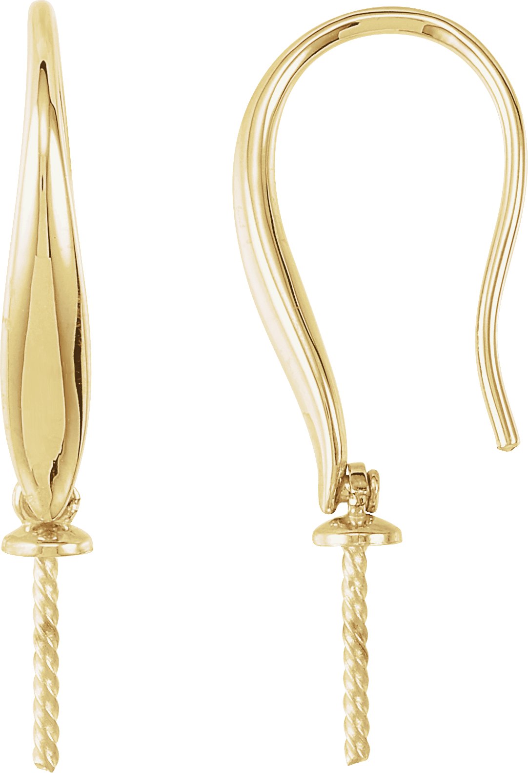 Bishop Hook Pearl Earrings