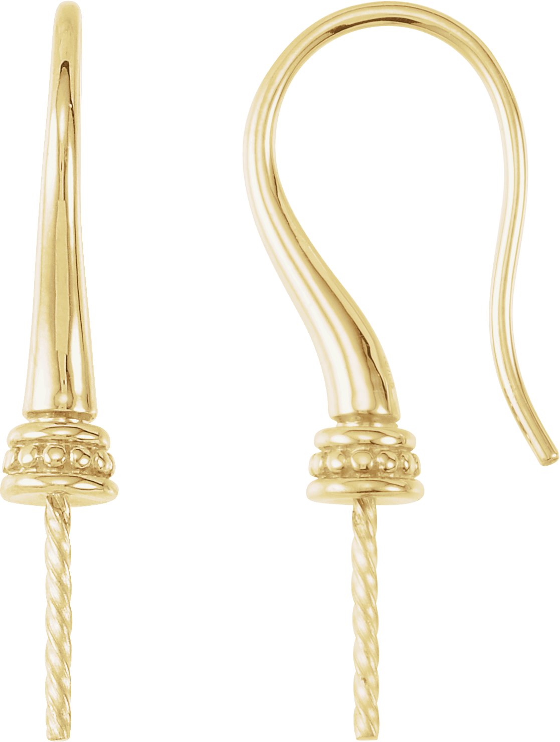 Bishop Hook Pearl Earrings