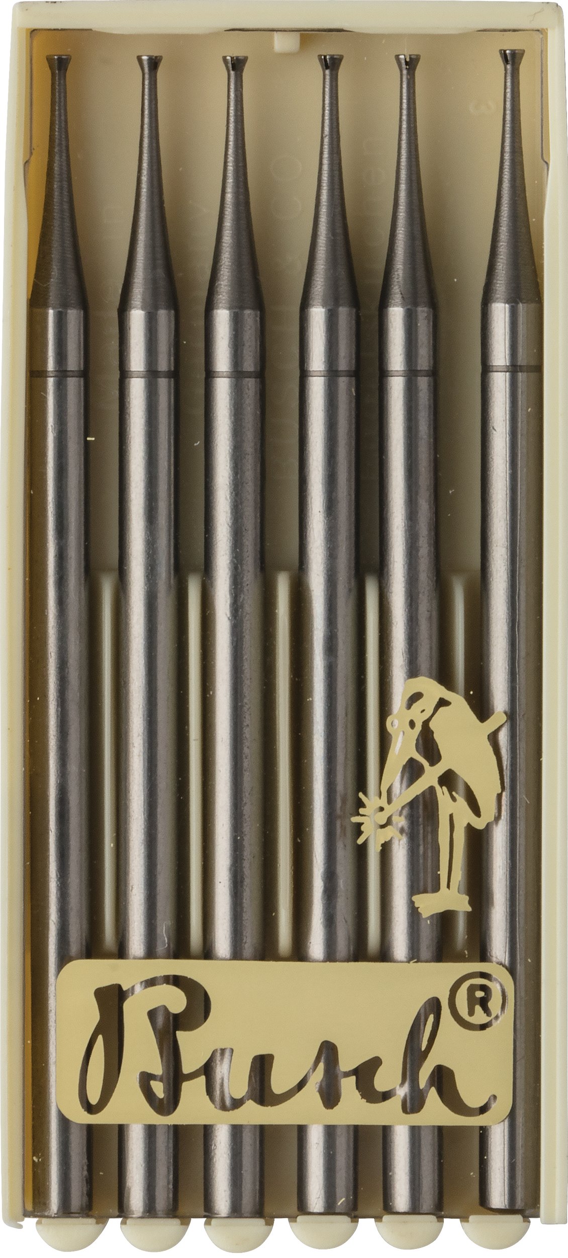 Busch® Twin Cut Conical Cup Burs