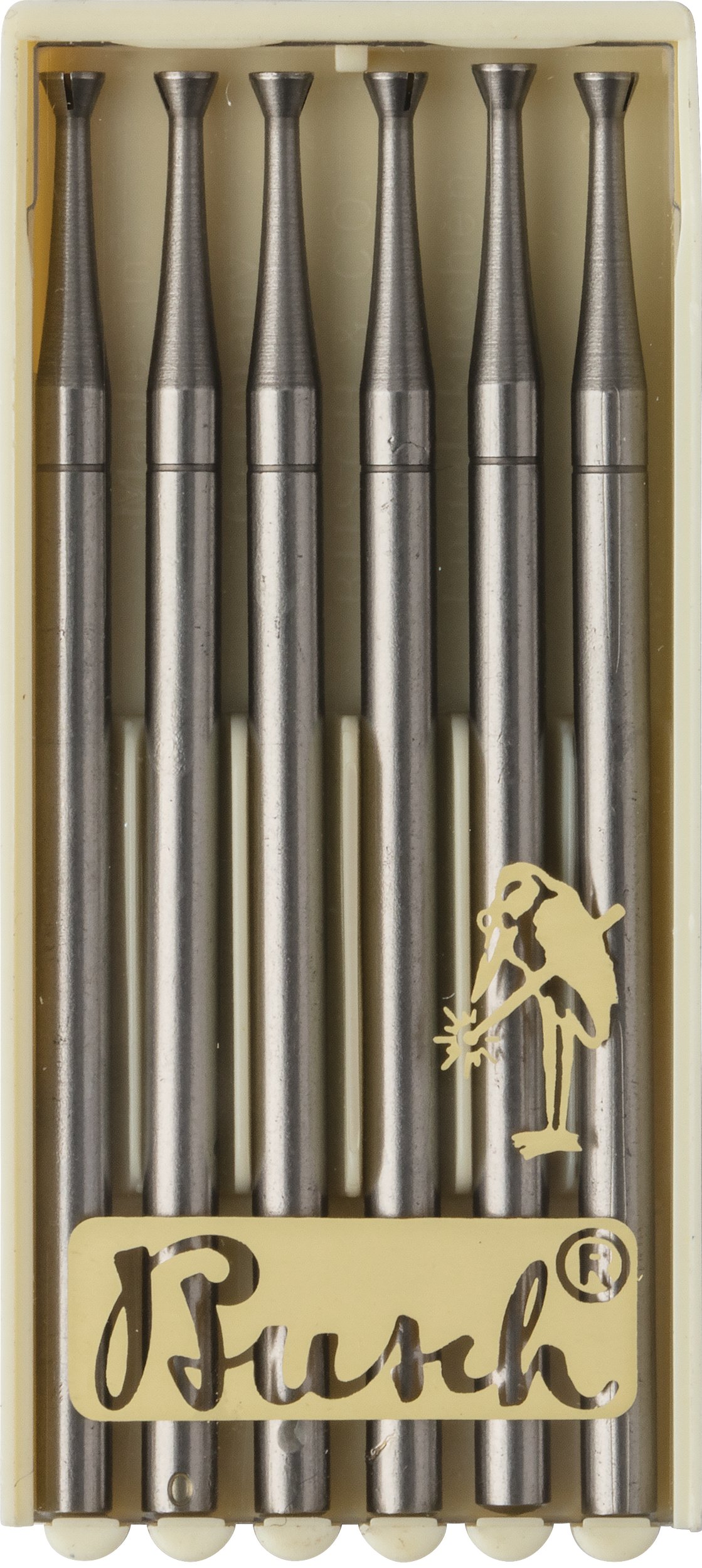Busch® Twin Cut Conical Cup Burs