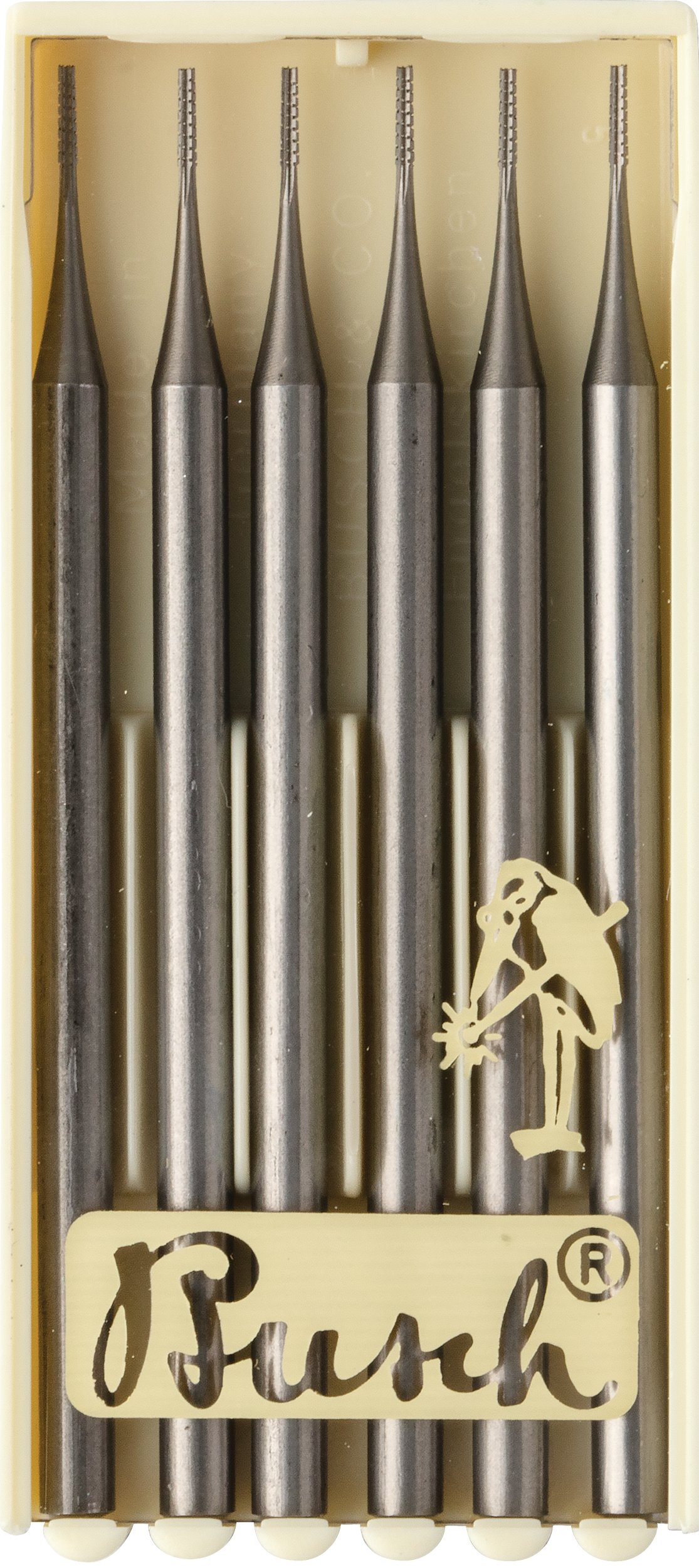 Busch® Square Cross Cut Cylinder Burs
