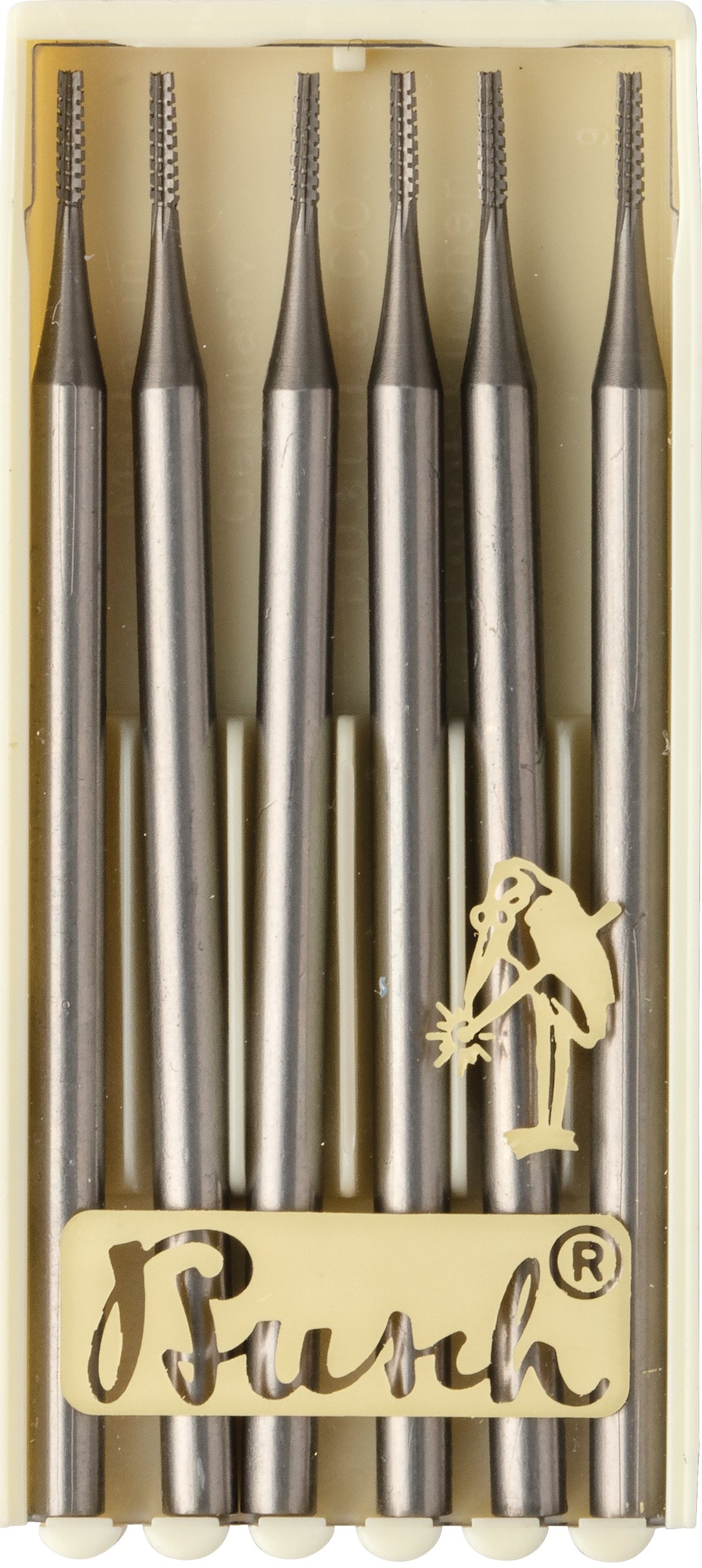 Busch® Square Cross Cut Cylinder Burs