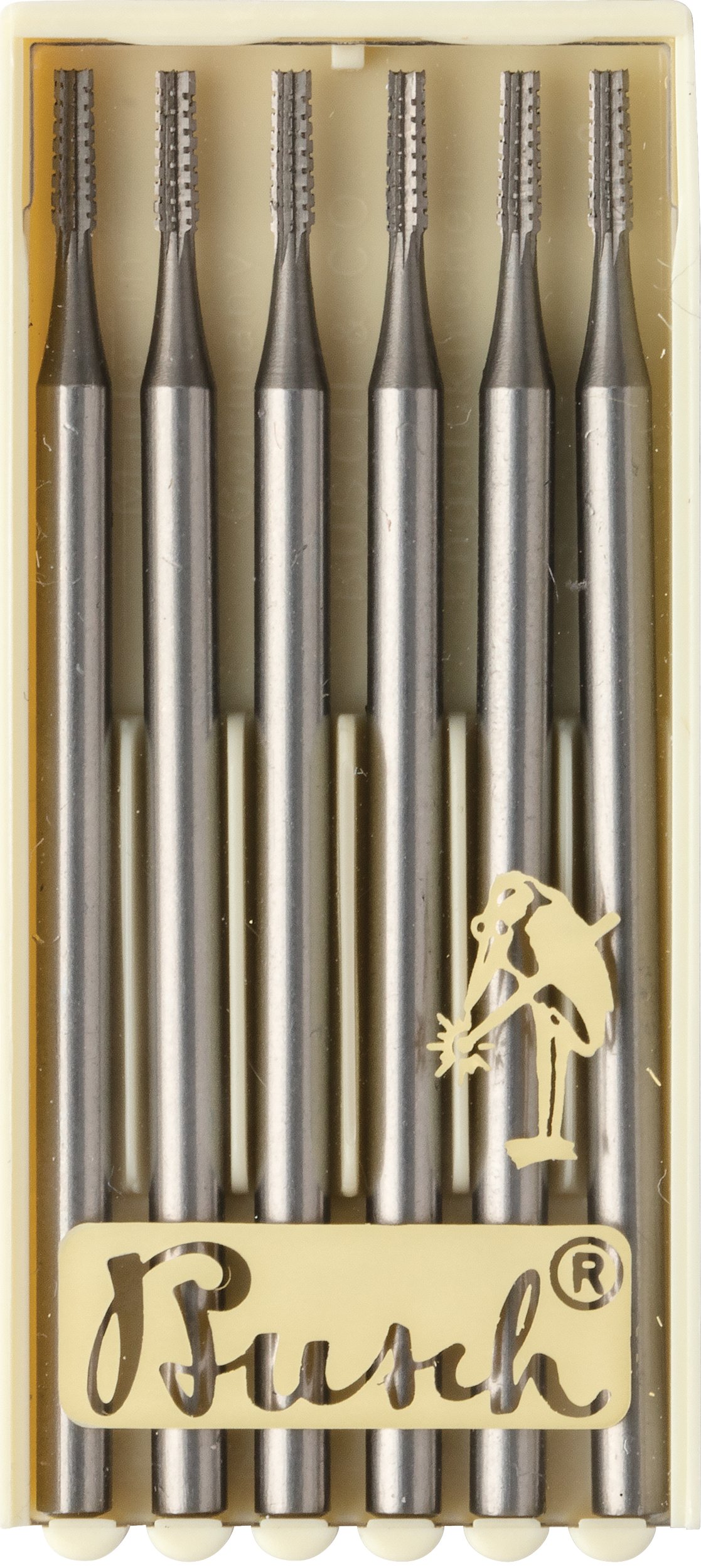 Busch® Square Cross Cut Cylinder Burs