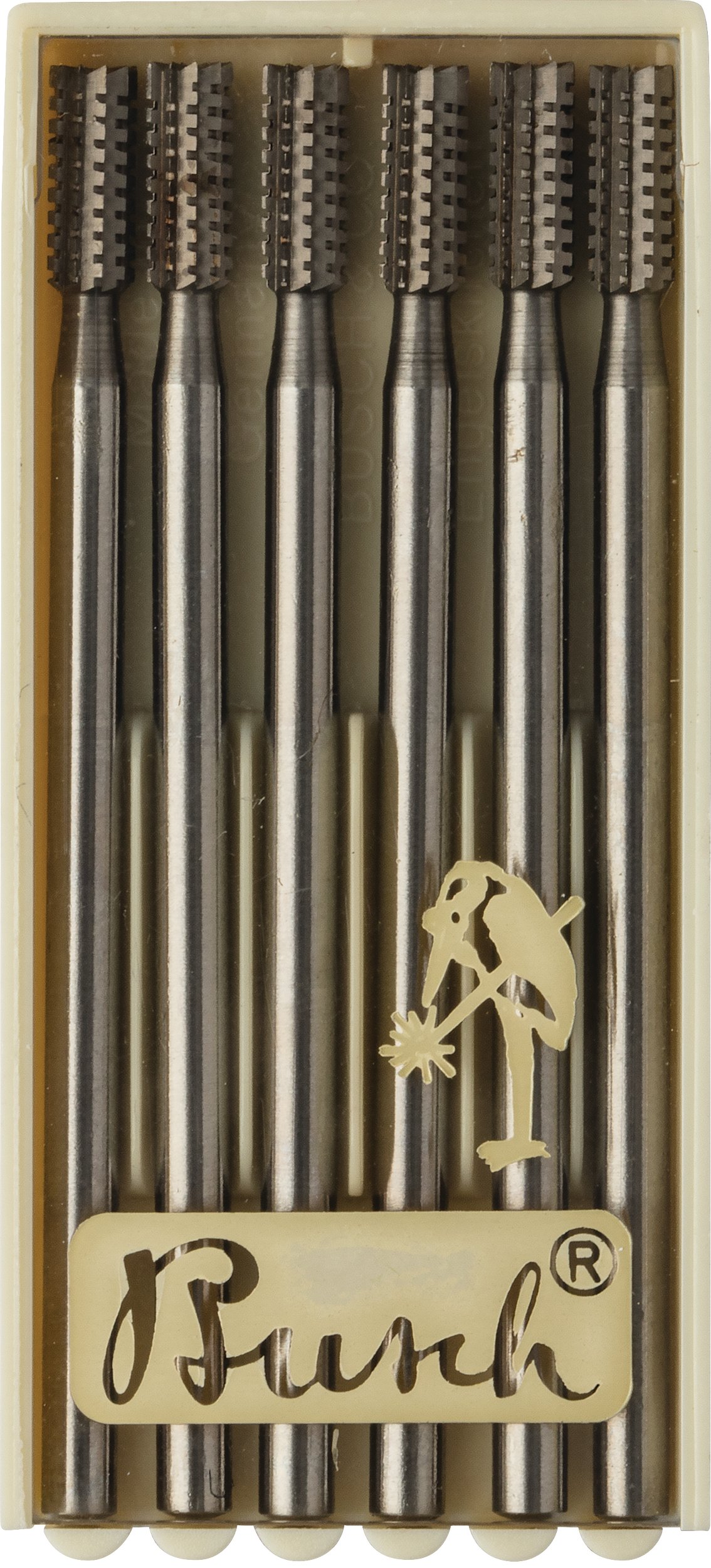 Busch® Square Cross Cut Cylinder Burs
