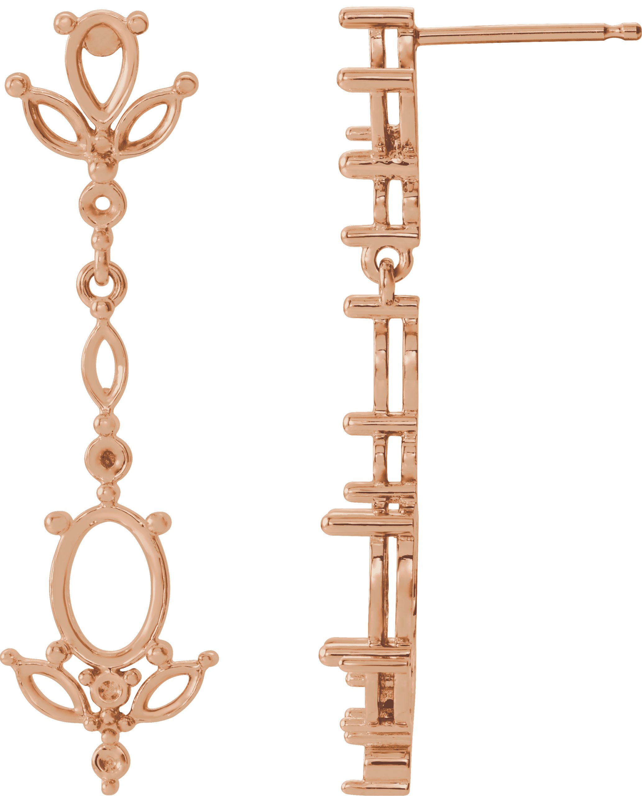 Accented Dangle Earrings