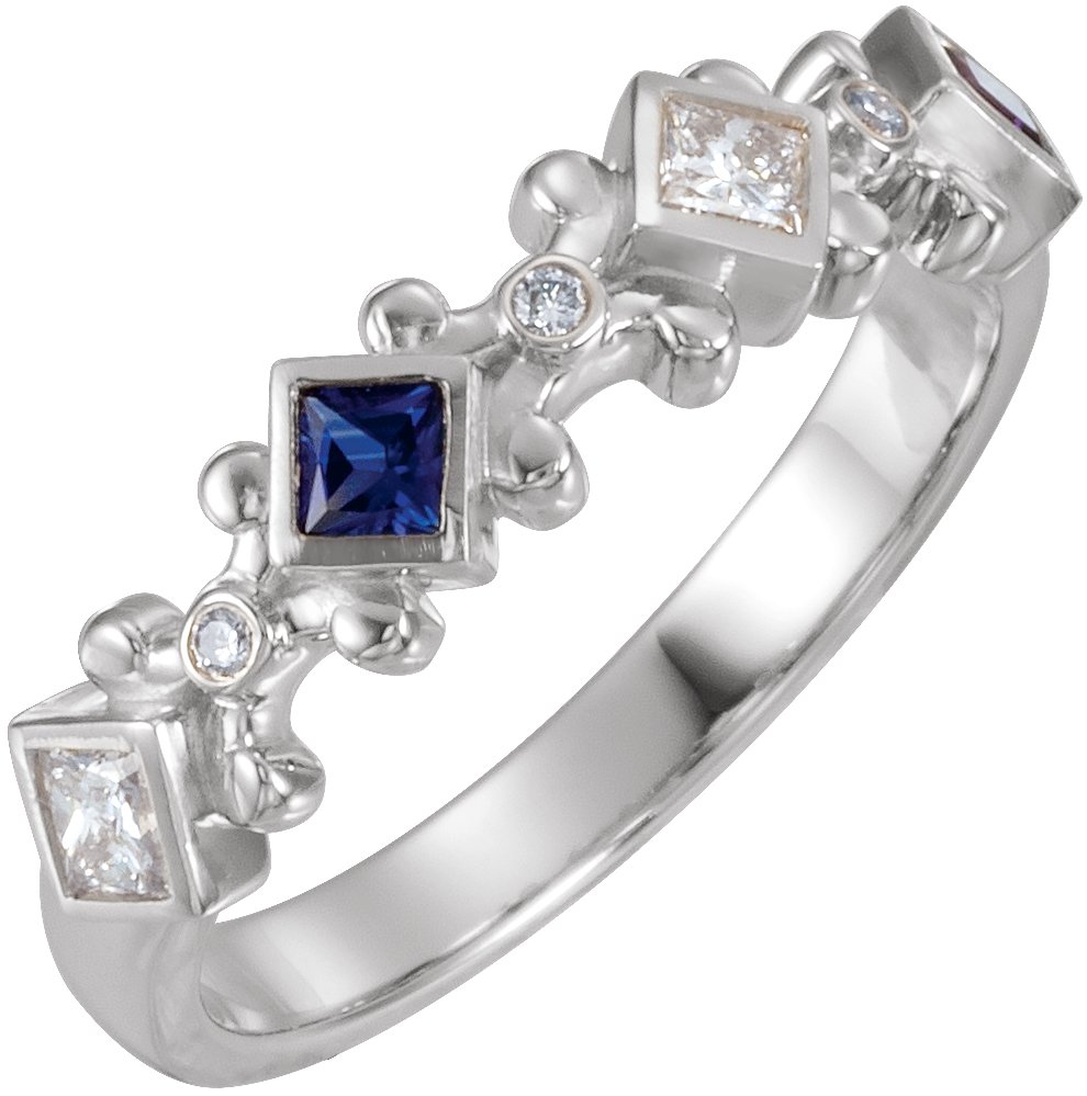 Accented Family Ring