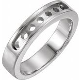 Channel-Set Engagement Ring or Band