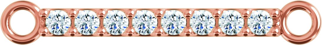 Accented Bar Bracelet Center