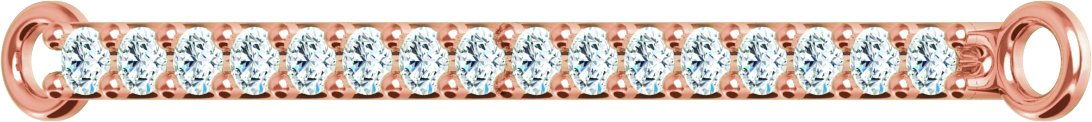 Accented Bar Bracelet Center