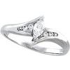 Platinum Diamond Engagement Ring with Matching Band Ref 459908