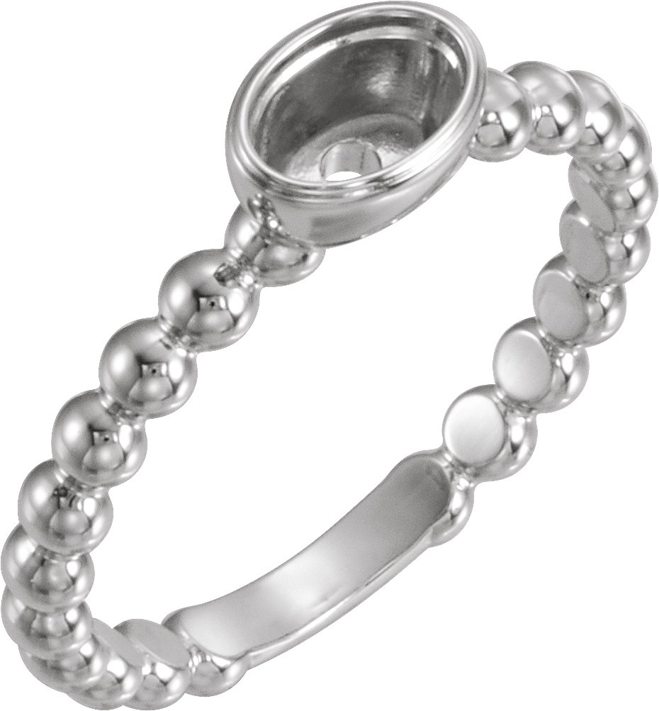 Family Beaded Stackable Ring