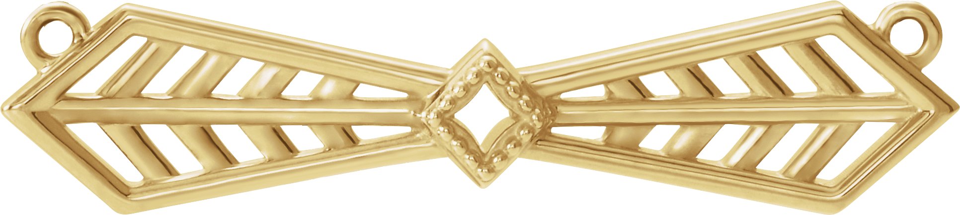 Vintage-Inspired Bar Necklace or Center