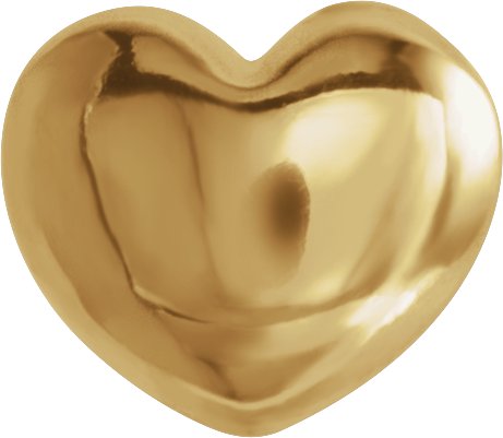 Puffed Heart Trim