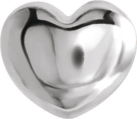 Puffed Heart Trim