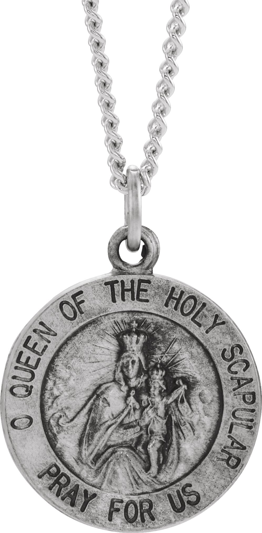 Scapular Medal Necklace or Pendant