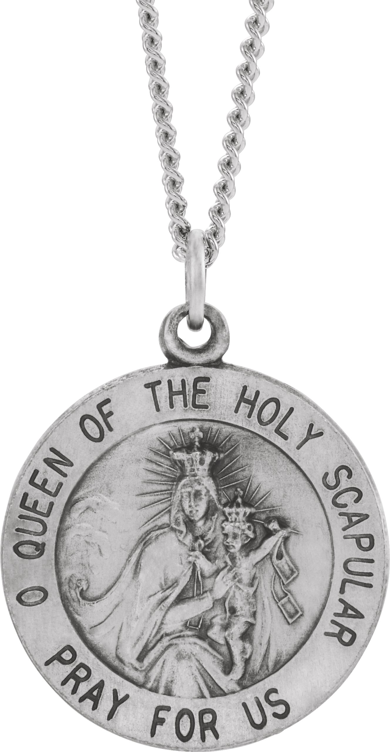 Scapular Medal Necklace or Pendant