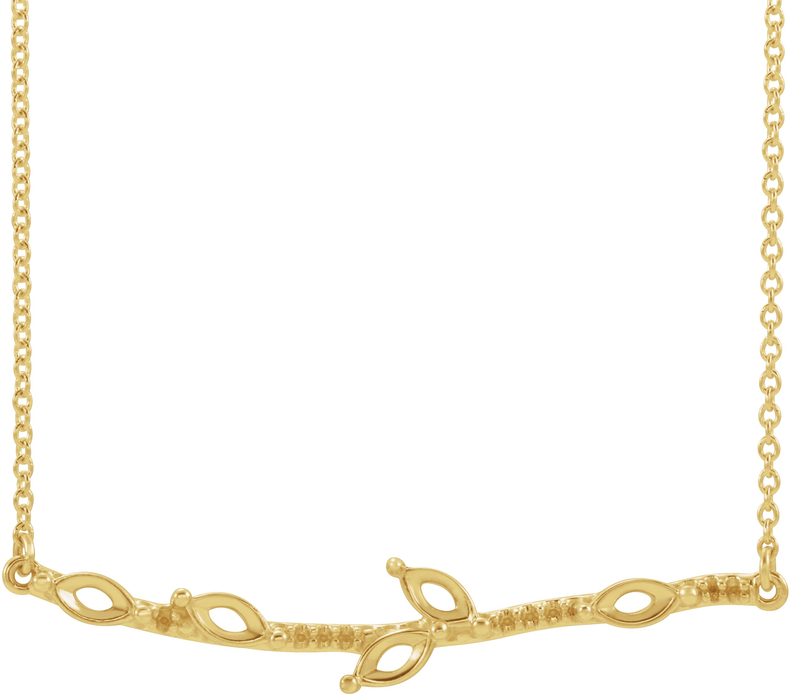 Family Curved Bar Necklace or Center