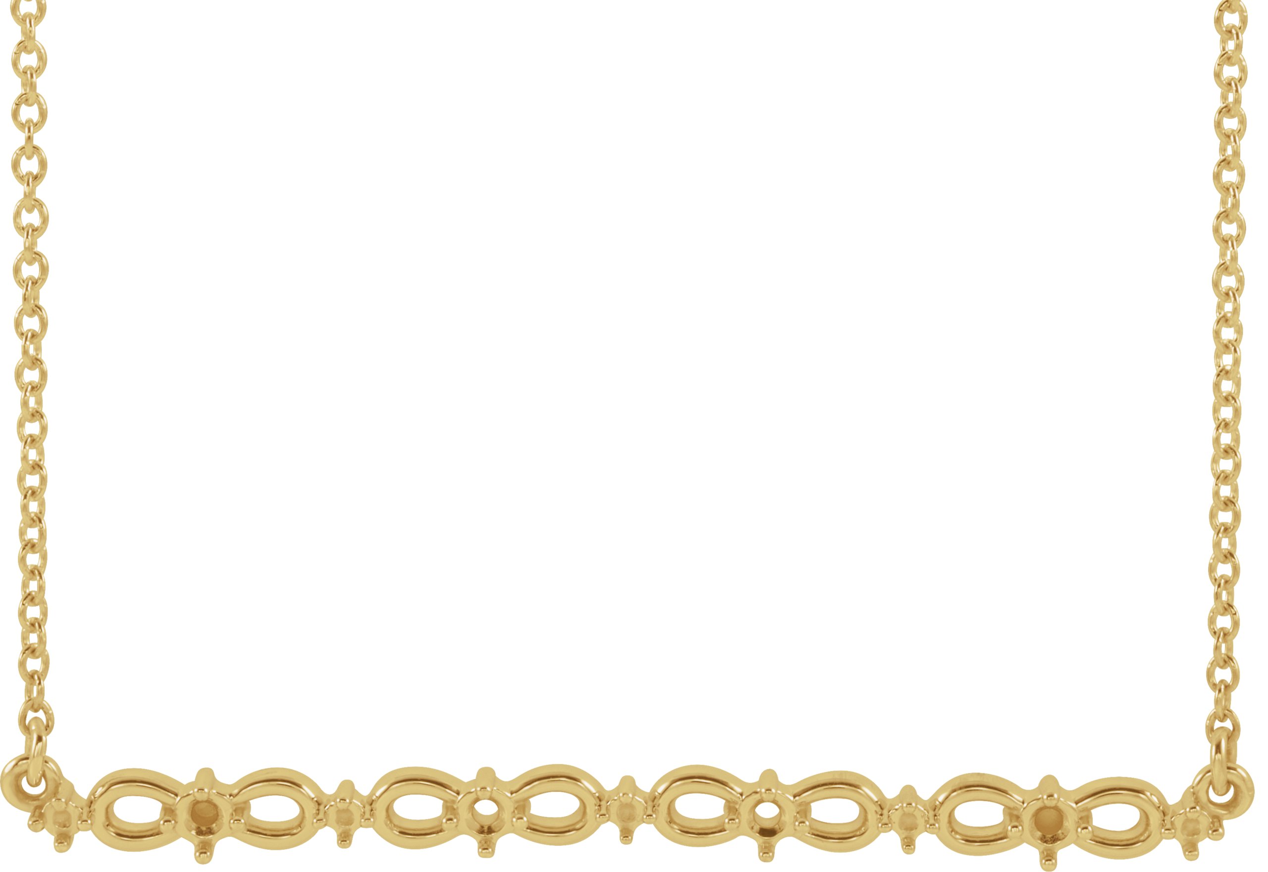 Family Bar Necklace or Center