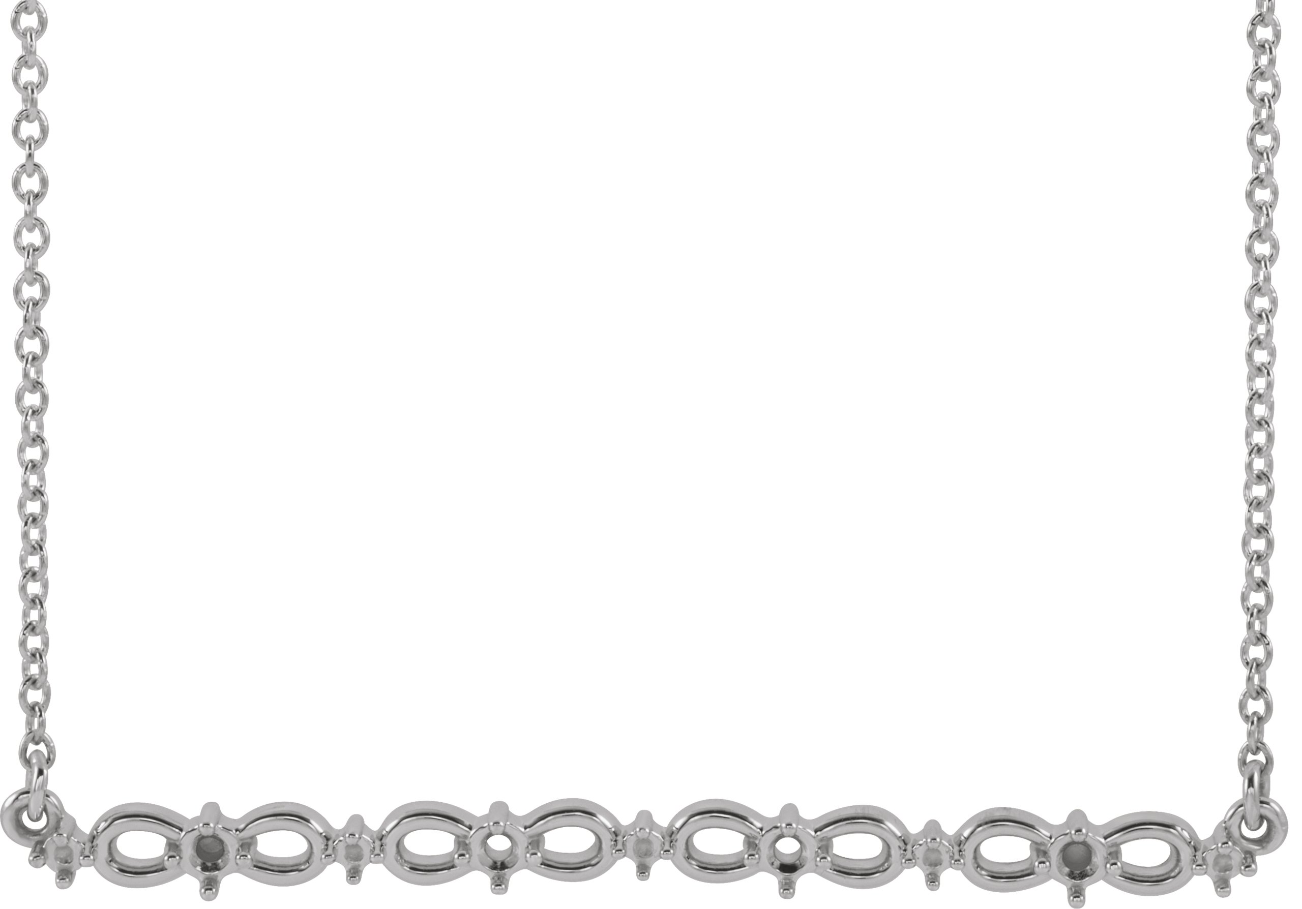 Family Bar Necklace or Center