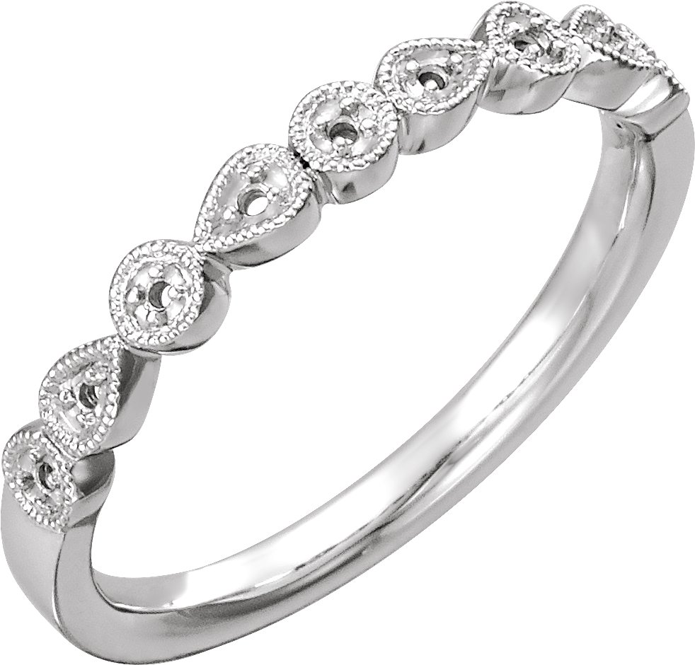 Vintage-Inspired Stackable Ring