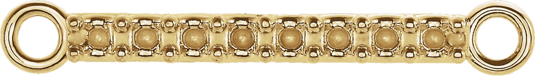 Accented Bar Bracelet Center