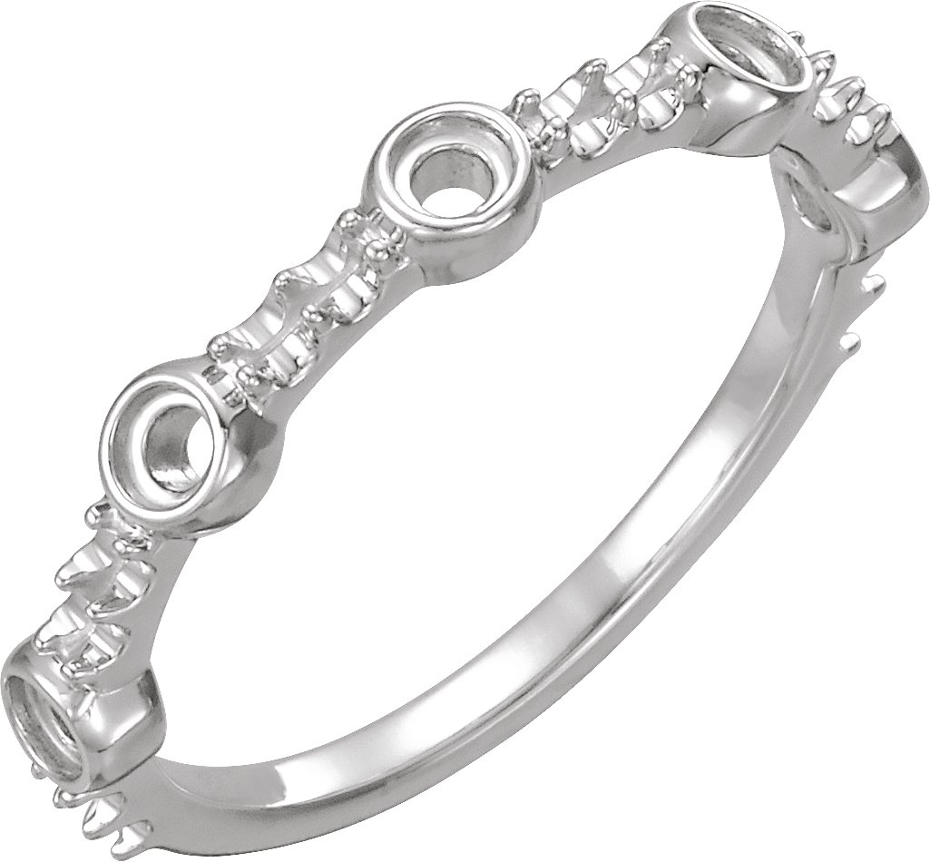 Accented Cabochon Ring