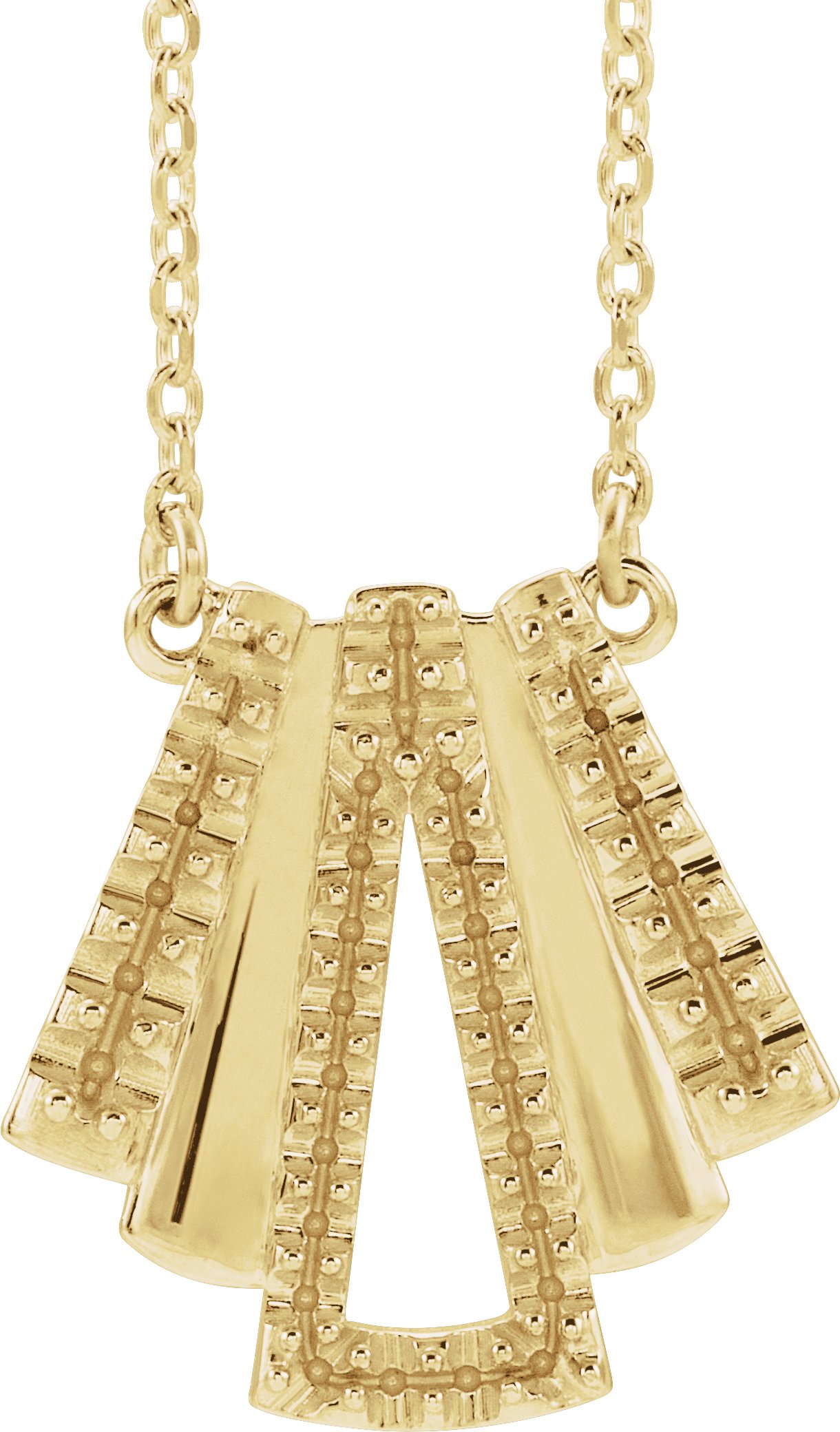 Accented Art Deco Necklace or Center