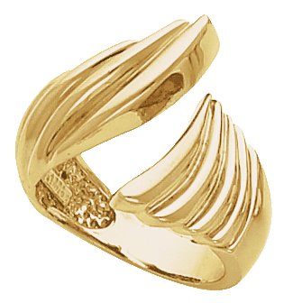 14K Yellow Freeform Ring