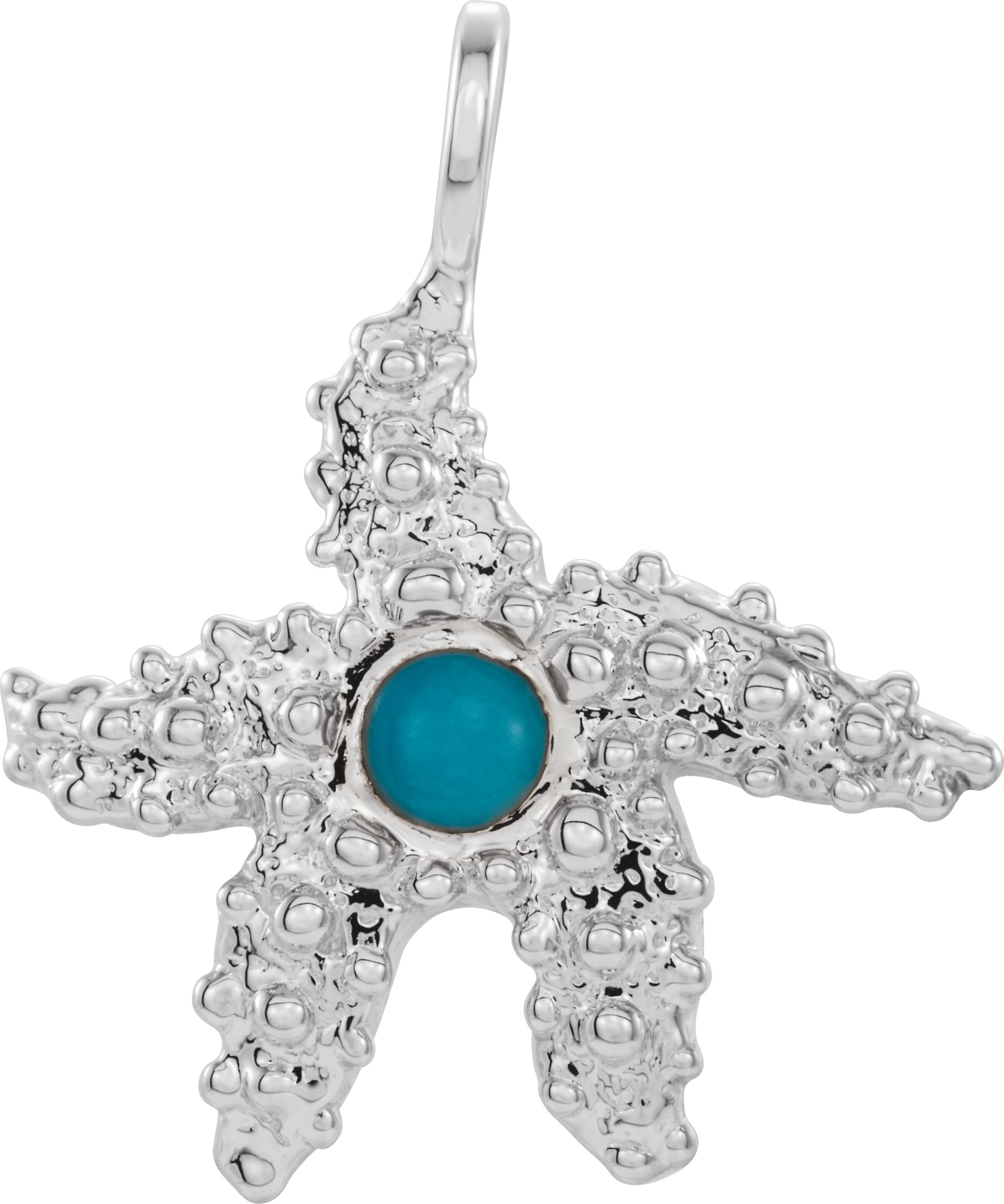 Cabochon Starfish Charm