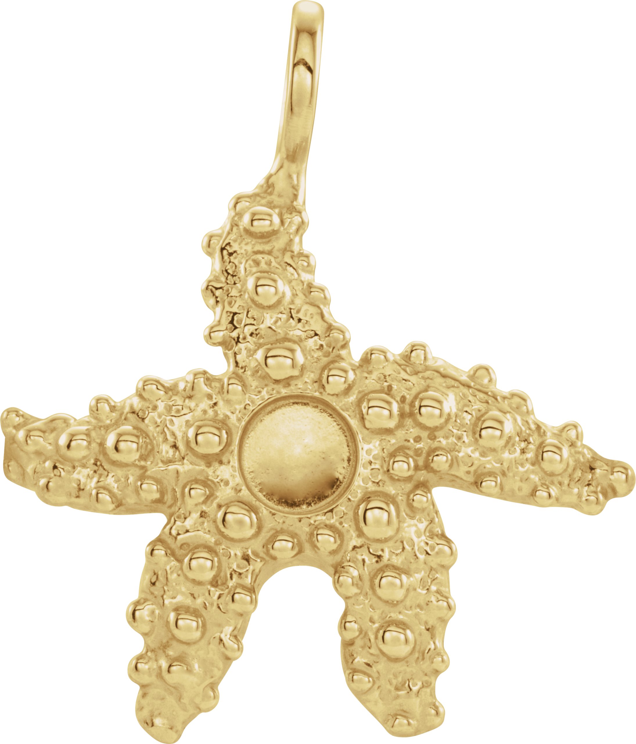 Cabochon Starfish Charm/Pendant