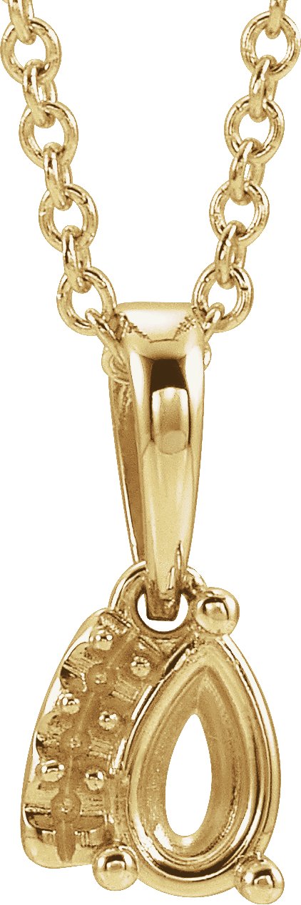 Accented Family Necklace or Pendant