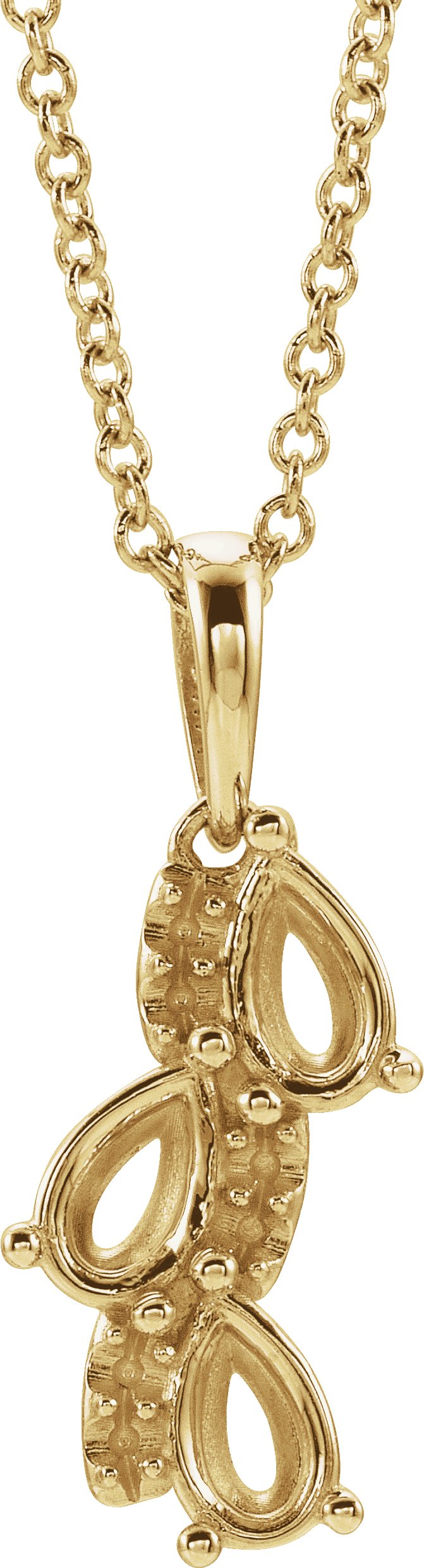 Accented Family Necklace or Pendant