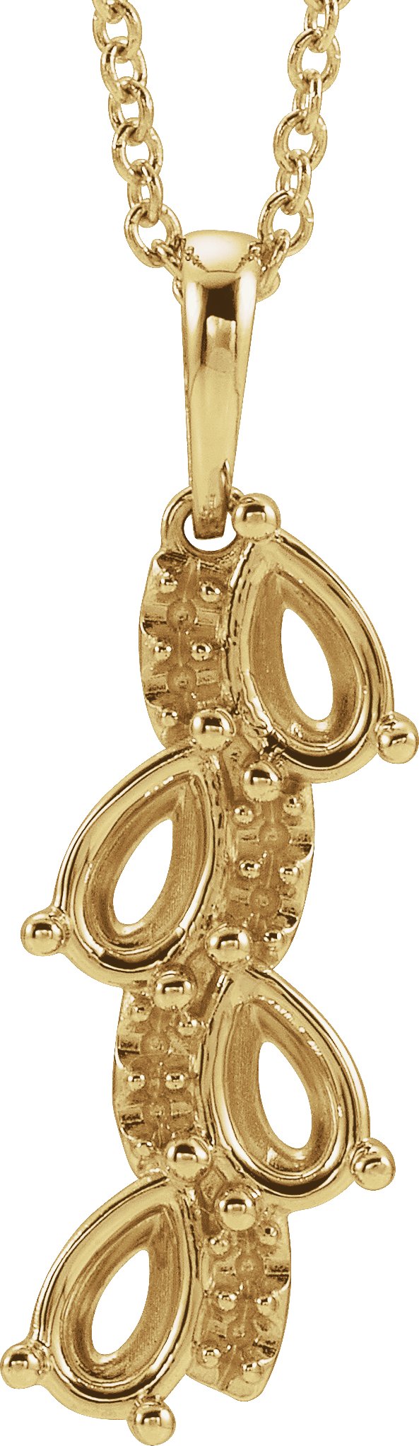 Accented Family Necklace or Pendant