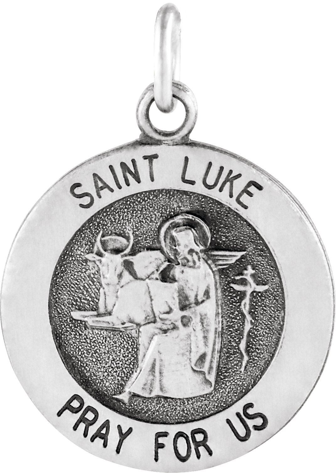 St. Luke Medal Necklace or Pendant